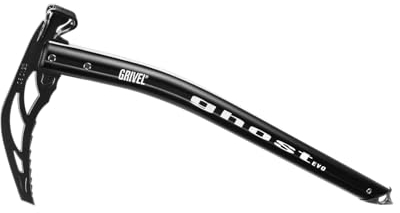 Grivel Ghost Evo Hammer Eispickel, Black, 45cm
