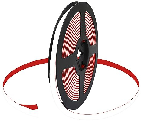 Vogueing Tool Keramikfliesen-Klebeband, schimmelresistent, 6 m x 8 mm, Abdichtung, dekoratives Eckenband, für Badewanne, Badezimmer, Dusche, Rolle, Dichtungsband, weiß