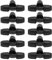 Connettore a T, 10 Pezzi 8/11 T Spinato con Connettore per Tubo di Bloccaggio Adattatore a 3 Vie Giunti per Tubi dell'Acqua per Tubo Flessibile di Irrigazione a Goccia