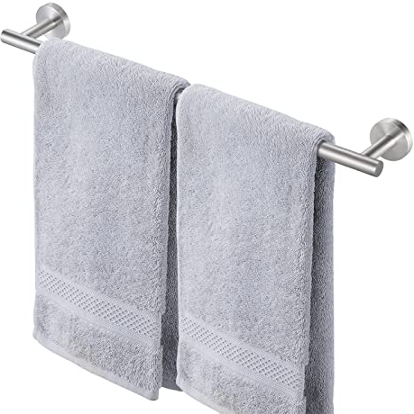 KES Toalleros de Baño Toallero Barra Colgador Toallas Toallero Acero Inoxidable SUS304 Cepillado 55CM, A2000S55B-2