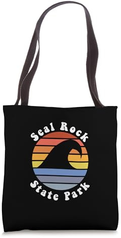 Seal Rock State Park Oregon Vacation Beach Wave Souvenir Tote Bag