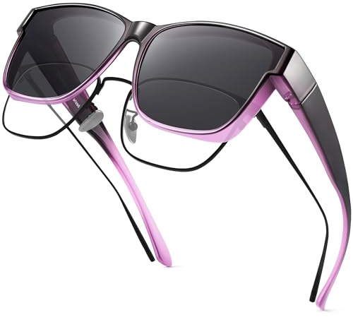 URUMQI Sobregafas de sol para mujer, hombre, polarizadas con protección UV400 polarizantes, gafas para conducción, ciclismo, deporte y ocio