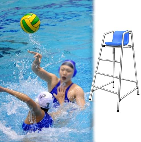 Generico Scalette per Piscina, Sedia salvavita, Sedia da Bagnino per Piscina pubblica, Sgabello da Bar in Acciaio Inossidabile Staccabile per Veranda Esterna, Lago, Spiaggia, Cortile, sedie a Sdraio
