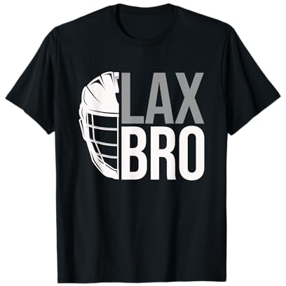 LAX BRO Funny Lacrosse Player Boy Kids T-Shirt