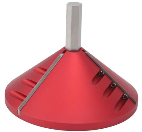 Eujgoov PVC Chamfer Tool High Speed ​​Steel, Aluminum Alloy Pipe Deburring Reamer for Consistent Beathed Edges for Plumbing Professionals