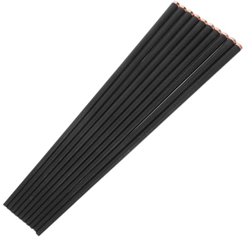 UTHCLO 5pares Palillos De Aleación Antideslizantes Reutilizables Para Comer Palillos Chinos Hogar Vajilla De Metal