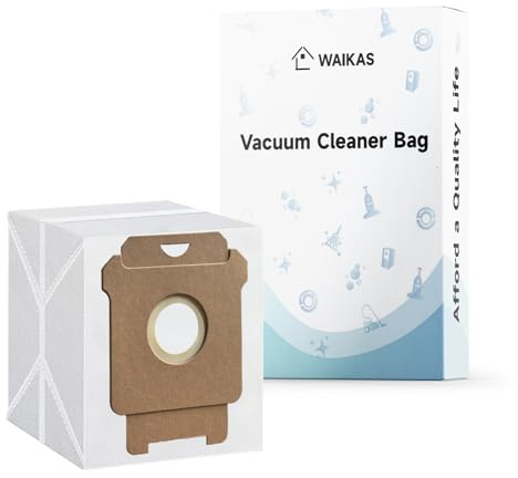 Lot de 6 sacs à poussière 505 pour iRobot Roomba Plus 505 Combo, Plus 405 Combo, 104/105 Combo, Max 705 Vac, Q0520 - Sac aspirateur jetable haute capacité