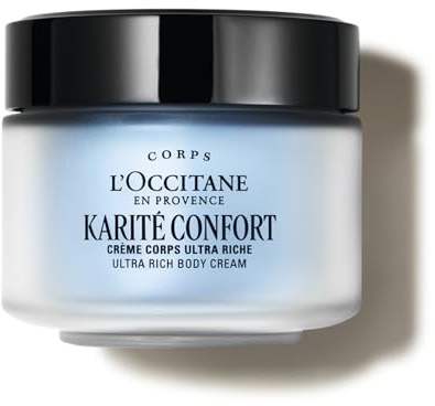L'OCCITANE - Crème Ultra Riche Corps Karité Confort - 200 ml - Tous types de peau - Fabriqué en France