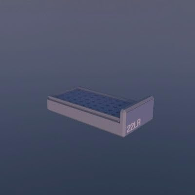 Filamelt Munitionsbox / .22 LR / .22 LFB / ‘Schiebedeckel’ / Patronenbox, Ammo Box 50er