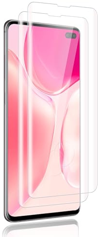 2 Stück für Panzerglas Schutzfolie für Samsung Galaxy S10 Plus - HD 3D Vollständige Abdeckung, 9H Härte Anti-Kratzer, Displayschutzfolie, Hohe Touch-Empfindlichkeit, Anti-Fingerabdruck Schutzglas