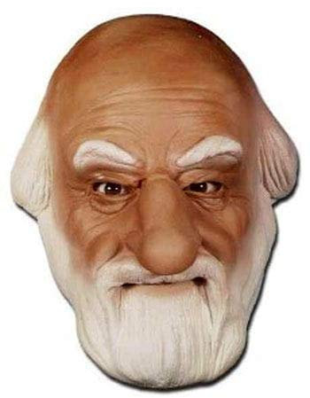 Horror-Shop Weihnachtsmann Maske aus Schaumlatex