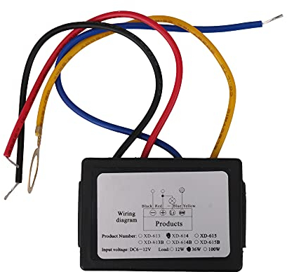 BQLZR DC LED Touch Dimmer Switch Sensor Lamp Accesories 6-12V