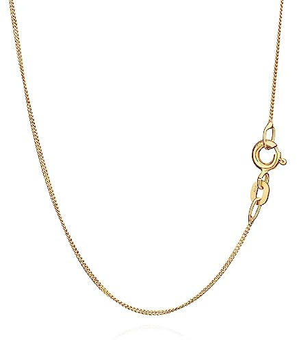 NKlaus Panzerkette für Damen 585 Gelbgold 14 Karat, Gelbgold, 1 Stück | Breite: 0,8mm; Gewicht: 0,98g; 0,98g; 36cm; 0,8mm; 36cm; 0,8mm; 0,98g