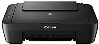 Canon PIXMA MG2555S Drucker Farbtintenstrahl Multifunktionsgerät DIN A4 (Scanner, Kopierer, USB, 4.800 x 600 dpi) schwarz