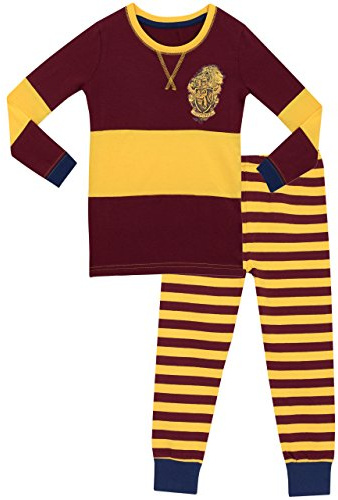 Harry Potter Mädchen Gryffindor Schlafanzug Slim Fit Mehrfarbig 152