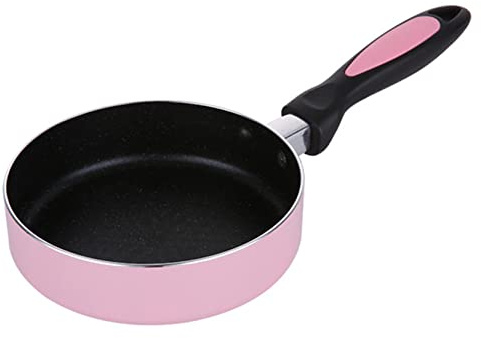 Anawakia Sartén pequeña (16 cm, antiadherente, 16 cm), color rosa