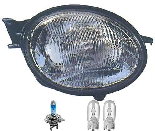 EISENFELS Set 106564622 erstellt mit Scheinwerfer rechts + COOL BLUE INTENSE H4 Leuchtmittel kompatibel mit Corolla Compact_E11_ __E11_