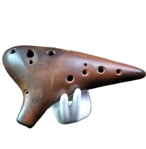 Okarina Keramik-Okarina-Instrumente Mit 12 Löchern Auf Der Basis Ocarina Of Time Professionelles Musikinstrumentenzubehör Keramik-Okarina