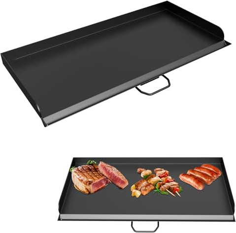 PETKAO Flat Top Griddle for Camp Chef Accessories 3 Burner Stove SPG90B GB90D TB90 TB90LW TB90LWG TB90LWG15 CCH3 Camp Stove Griddle Top for Camp Chef Tundra 3 Burner 16 x 38
