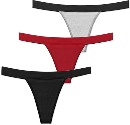 Mutandine per Il Ciclo Mestruale da Donna Mutandine a Vita Bassa a Prova Di perdite Slip per Il Post-Parto Mutandine Assorbenti per Il Ciclo Mestruale Bikini Hipster Confezione da 3 Multicolore