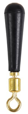 BESPORTBLE Rubber Head Drift Fishing Float ing Black