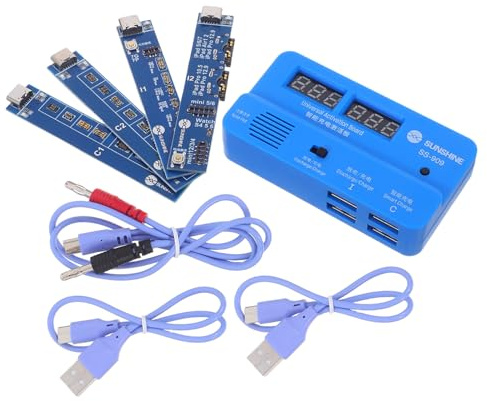 Kisangel Mobile Phone Battery Activation Board with Circuit Charging Tester Smart Battery Analysis and Protection Tools Compatible with Apple
