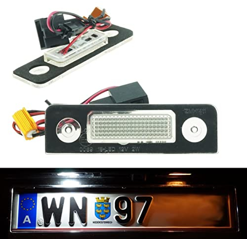 DoLED SKD LED Kennzeichenbeleuchtung mit E-Prüfzeichen Xenon Optik