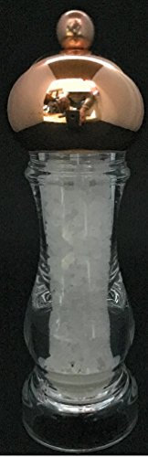 Bisetti Macina sale acrilico testa color rame 16,5 cm