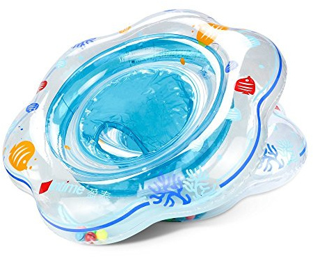 OFKPO Anello da Nuoto per Bambini Gonfiabile Galleggiante per Piscina con Sedile Ideale per Bambini Piscina