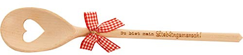 Spruchreif · Holzlöffel mit Gravur 'Lieblingsmensch' · Geschenk für die Hochzeit