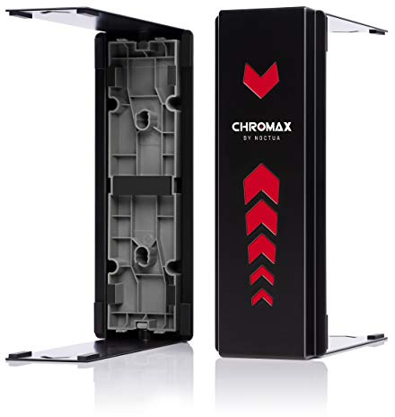 Noctua NA-HC5 chromax.black.swap, Cubierta Estética para Disipador | Apta para Disipadores de CPU Serie NH-U14S, Aluminio Lacado, Láminas Color Intercambiable, Fácil Instalación sin Herramientas