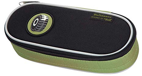 McNeill Schlampermäppchen Small Pencil Case Bulldozer grau Mehrfarbig