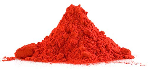 Eisenoxid Pulver Trockenfarbe Oxidfarbe Pigmentfarbe Pigmentpulver für Beton Estrich Zement Gips Putz Epoxidharz Boden Wand Garage etc. Ziegelrot - 5Kg