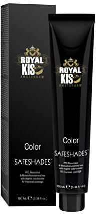 Royal KIS SafeShades - permanente Haarfarbcreme - 100 ml - 9N - hohe Deckkraft, langlebige Farbe und natürlich glänzendes Haar - ohne PPD, MEA und Resorcinol
