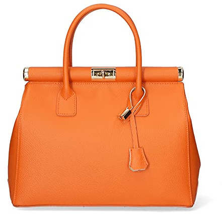 Chicca Borse Borsa top handle donna borsa a mano in pelle dollaro borsa media italiana