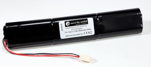 Batterie de rechange 10,8 V 2600 mAh NI-MH pour volet roulant solaire et fenêtre de toit compatible avec Velux 946933 avec câble et prise