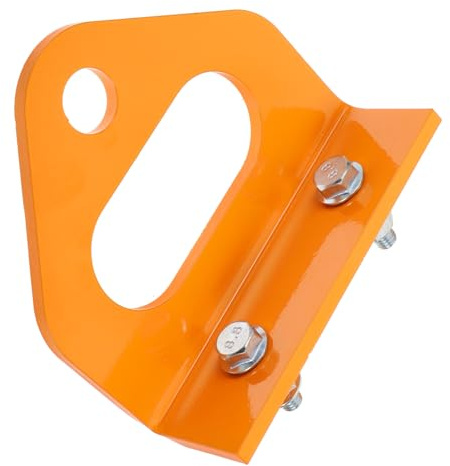 Vaguelly Schwere Anhängerkupplung Bolzenbefestigung Robustes Zuggerät Für Traktor Und Rasentraktor Mit Hoher Sichtbarkeit Durch Orange Farbe Sicher Und Langlebig Für Vielseitige Zuganwendun