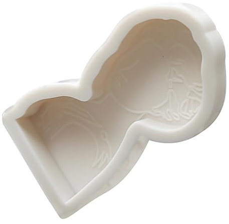 HAPINARY 2stücke Silikon Kerzenform Portrait Mould Für Kerzenherstellung Handgemachte Seifenform Für Kreative Langlebig Und Flexibel Für Besondere Anlässe