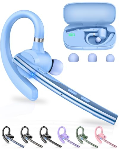 New Bee Auriculares Manos Libres Oreja Bluetooth,ENC Cancelación
