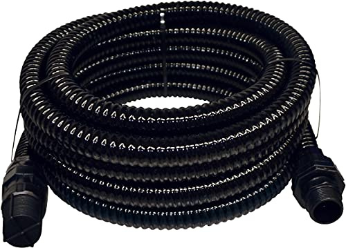 Güde 94115 Saugschlauch GSS 7 (Spiral-Ansaugschlauch mit Fußventil und 1 Anschluss, Pumpen-Zubehör, 7 m)