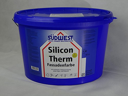 SÜDWEST Silicon Therm 5L Silikonharz Fassadenfarbe weiss matt