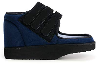 Rekordsan SP225 Hallux Valgus- Scarpa Post Operatoria, Modello ambidestro unisex, Blu scuro, Misura 39/40- 1 unità