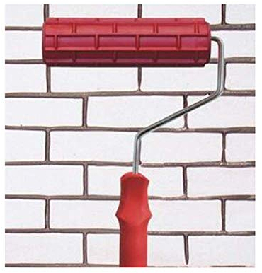 24station Klassische geprägte Farbroller-Wandanstrich-Läufer-Wand-DIY-Werkzeug, Muster 34