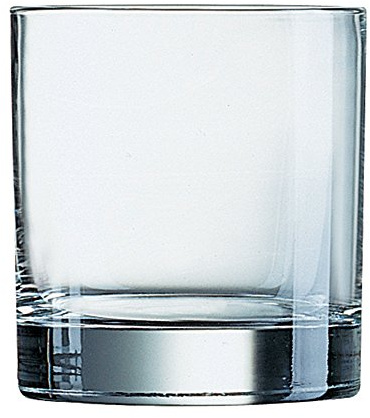 Arcoroc Islande Old Fashioned Tumblers 13.5oz / 380ml - Set of 24 - Large Whisky Rocks Glasses