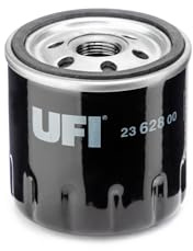 UFI Filters, Filtro Olio 23.628.00, Filtro Olio per Ricambio, Adatto ad Auto, Applicabile su Diversi Modelli come Dacia, Infiniti, Mercedes Benz, Nissan e Renault