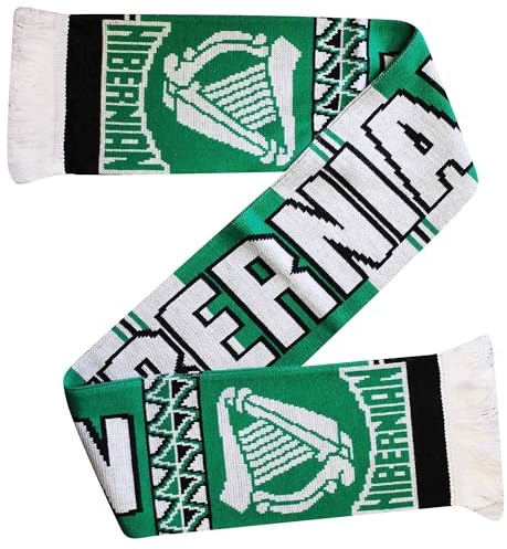 Hibernian Fan Schal - Fußball Jaquard Schal