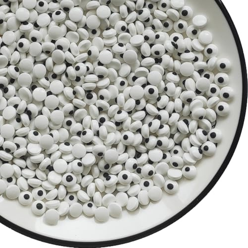 Mini essbare Zuckeraugen Halloween Streusel Deko-Augen Kuchen Cupcake Topper Keksdekorationen Dessertstreusel Augapfel süßigkeiten streusel für die tägliche Kuchendekoration zu Weihnachten