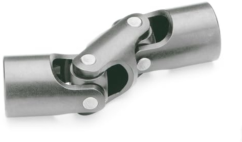 Ganter Normelemente | Kreuzgelenke, Wellenkupplung - GN 9080-20-B12-DG | Gleitlager, doppelt | Durchmesser 20mm | Bohrung B12