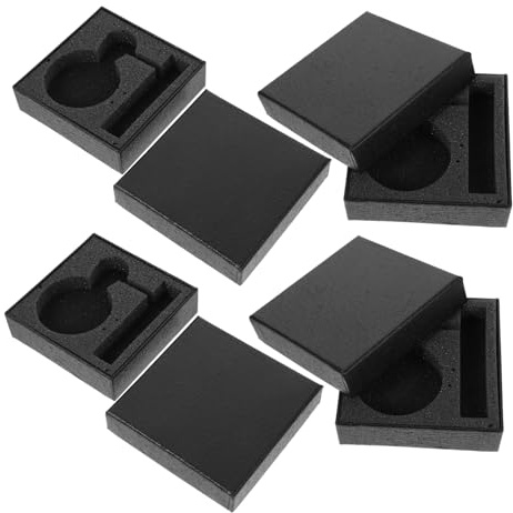 VALICLUD 8 Pcs Taschenuhr Box Pappe -Boxen Schmuck Uhren Vitrine für Männer