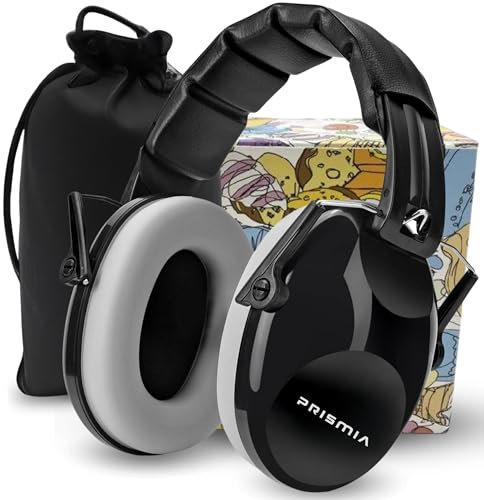 Prismia Casques Antibruit avec Sac - Insonorisation pour Étudier - Écouteurs Isolants - Protection Auditive - Cacos Obra Annulation Bruit Adultes - Autisme